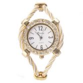 Relógio bracelete cristal gold (cod. 1504)